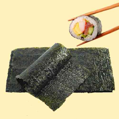 Half cut roasted seaweed