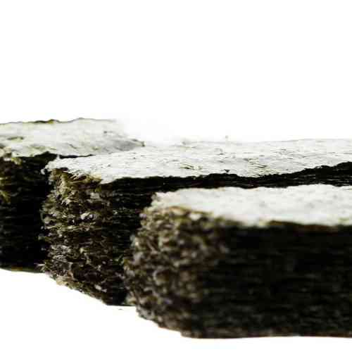 Six cut roasted seaweed