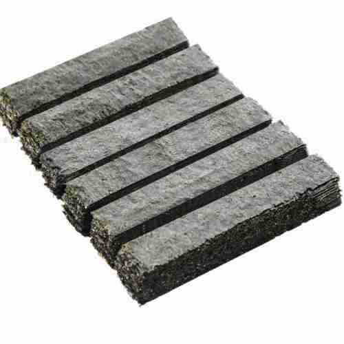 Six cut roasted seaweed