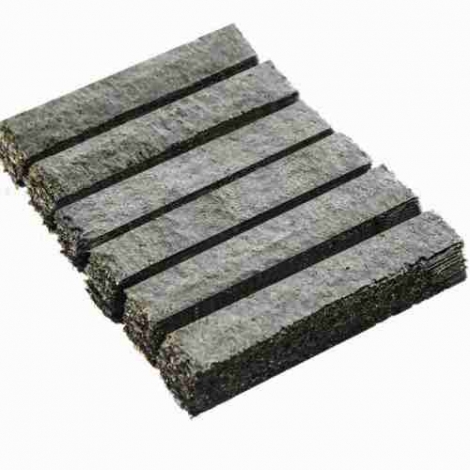 Six cut roasted seaweed
