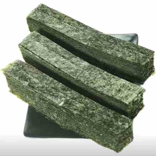 Eight cut roasted seaweed