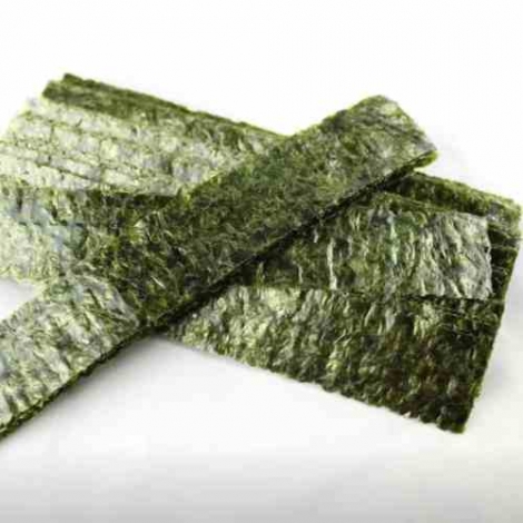 Eight cut roasted seaweed